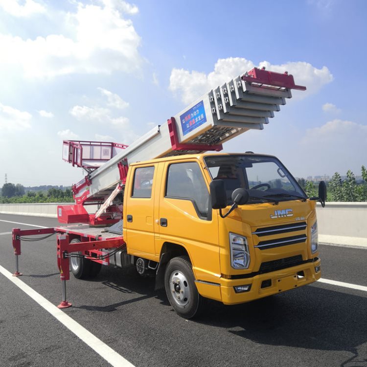 花溪出租云梯车电话 水泥上楼